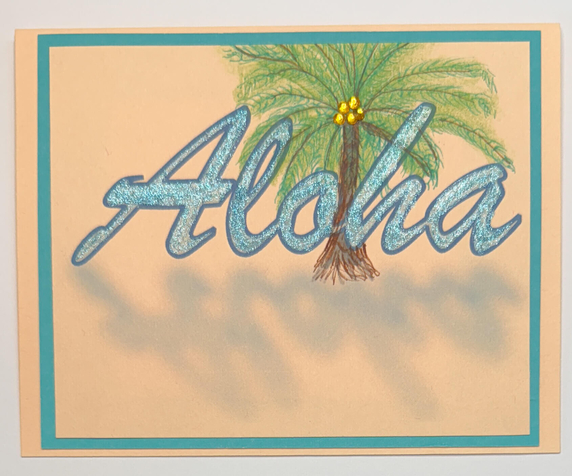 One Of A Kind Art Card (OK-8127) 5.5" W  x  4.25" H