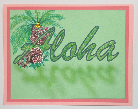 One Of A Kind Art Card (OK-8132) 5.5" W  x  4.25" H