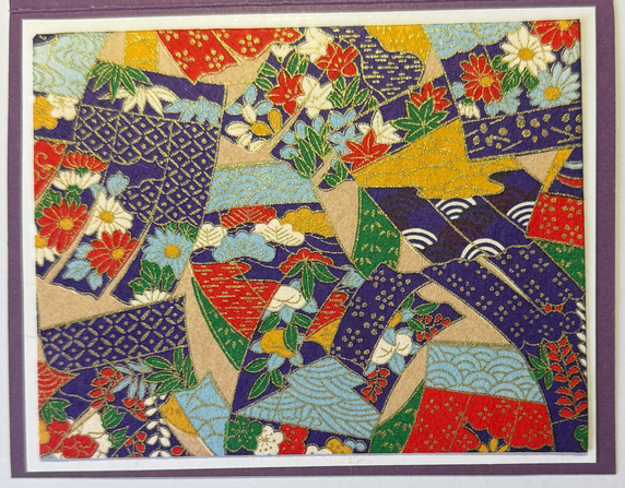 One Of A Kind Art Card (OK-8138) 5.5" W  x  4.25" H