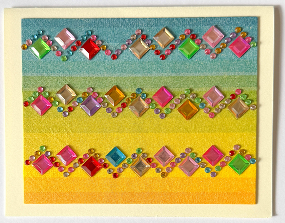 One Of A Kind Art Card (OK-8150) 5.5" W  x  4.25" H