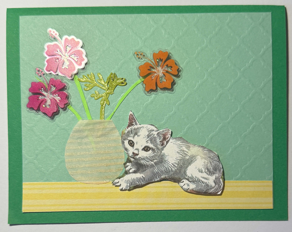 One Of A Kind Art Card (OK-8166) 5.5" W  x  4.25" H