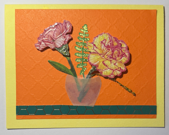 One Of A Kind Art Card (OK-8168) 5.5" W  x  4.25" H