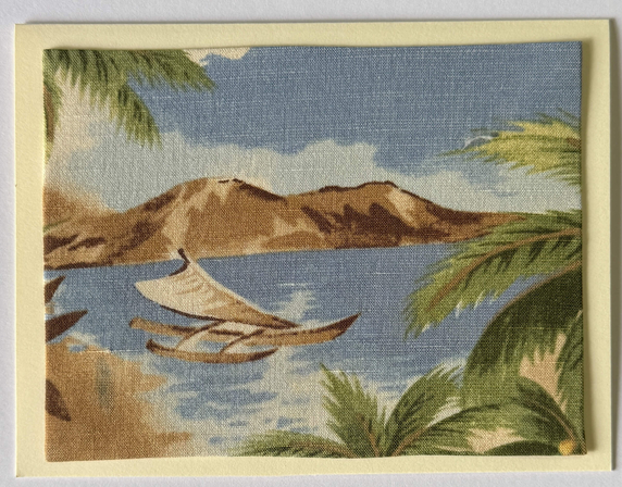 One Of A Kind Art Card (OK-8198) 5.5" W  x  4.25" H