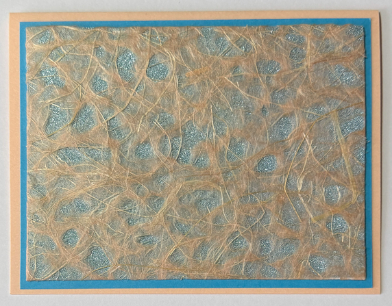 One Of A Kind Art Card (OK-8207) 5" W  x  7.75" H