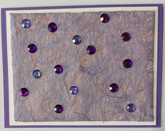 One Of A Kind Art Card (OK-8209) 5.5" W  x  4.25" H