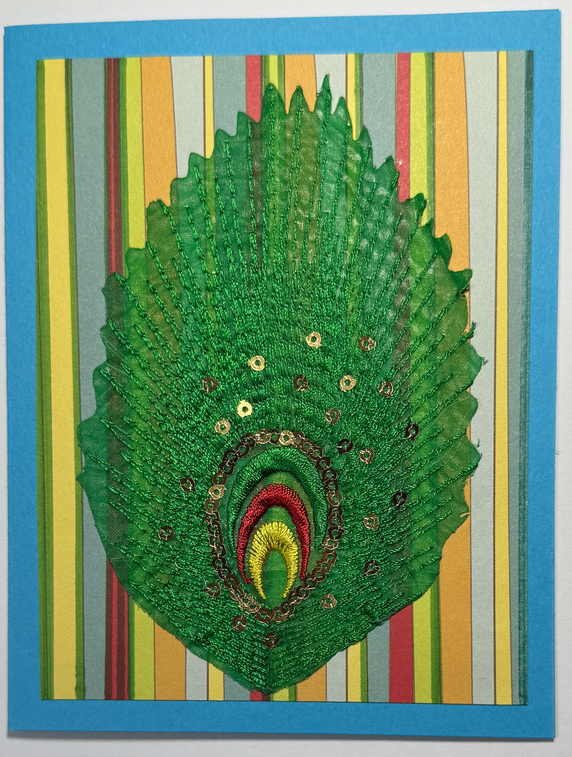 One Of A Kind Art Card (OK-8213) 4.25" W  x  5.5" H