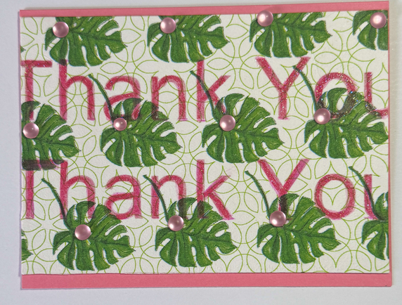 One Of A Kind Art Card (OK-8214) 5.5" W  x  4.25" H