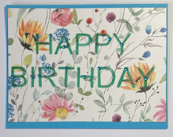 One Of A Kind Art Card (OK-8217) 5.5" W  x  4.25" H