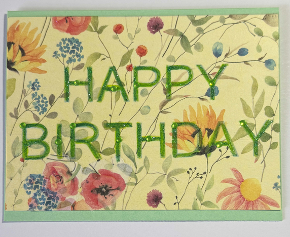 One Of A Kind Art Card (OK-8219) 5.5" W  x  4.25" H