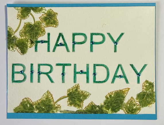 One Of A Kind Art Card (OK-8221) 5.5" W  x  4.25" H