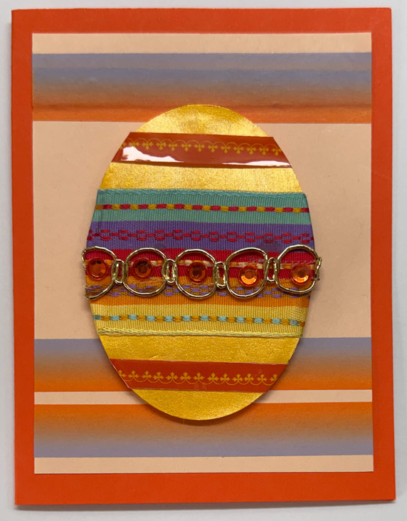 One Of A Kind Art Card (OK-8249) 4.25" W  x  5.5" H