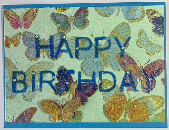 One Of A Kind Art Card (OK-8253) 5.5" W  x  4.25" H