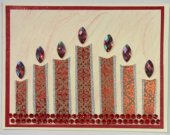 One Of A Kind Art Card (OK-8256) 5.5" W  x  4.25" H