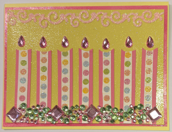 One Of A Kind Art Card (OK-8258) 5.5" W  x  4.25" H