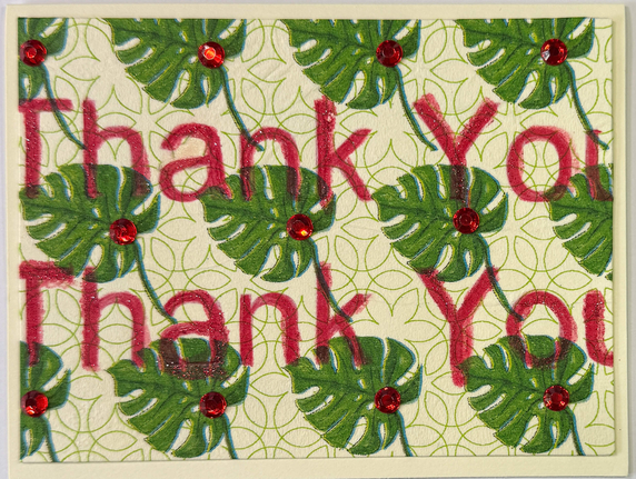 One Of A Kind Art Card (OK-8261) 5.5" W  x  4.25" H