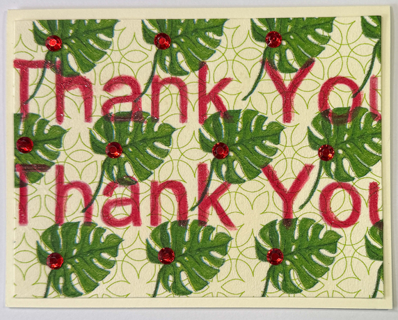 One Of A Kind Art Card (OK-8263) 5.5" W  x  4.25" H