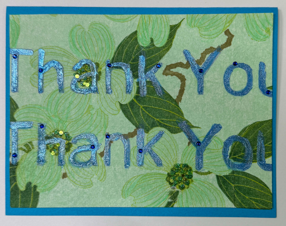 One Of A Kind Art Card (OK-8267) 5.5" W  x  4.25" H