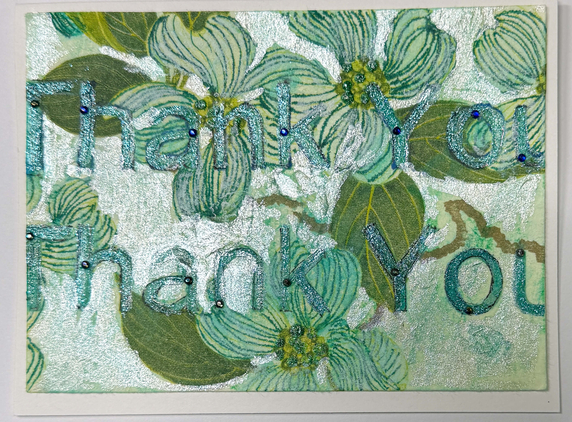 One Of A Kind Art Card (OK-8268) 5.5" W  x  4.25" H