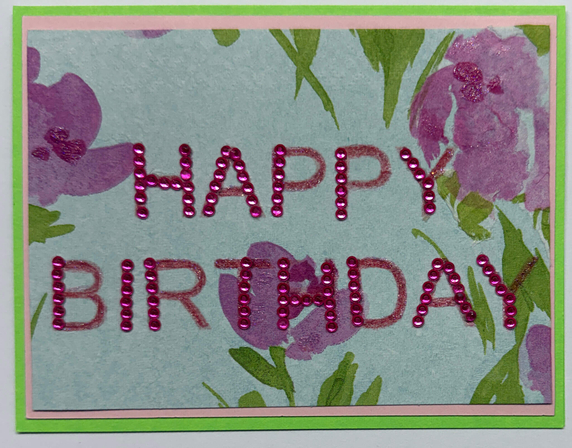 One Of A Kind Art Card (OK-8280) 5.5" W  x  4.25" H