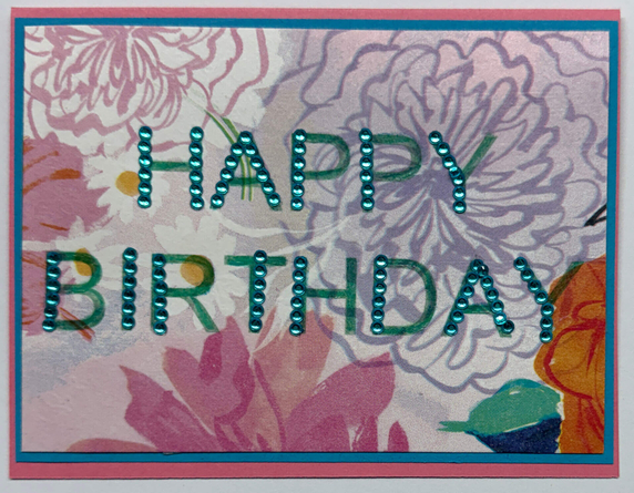 One Of A Kind Art Card (OK-8281) 5.5" W x 4.25" H One Of A Kind Art Card (OK-8281) 5.5" W x 4.25" H