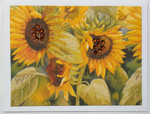Tropical Impression Art Card (TI-0502) 5.5" W  x  4.25" H