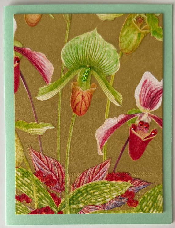 Tropical Impression Art Card (TI-0516) 4.25" W  x  5.5" H