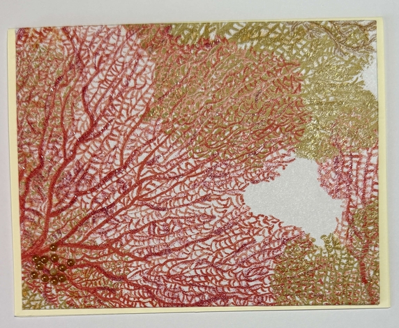 Tropical Impression Art Card (TI-0534) 5.5" W  x  4.25" H