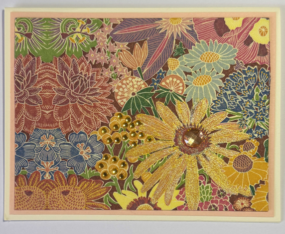 Tropical Impression Art Card (TI-0617) 5.5" W  x  4.25" H