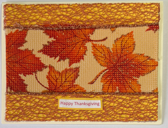 Tropical Impression Art Card (TI-0621) 5.5" W  x  4.25" H