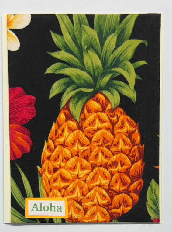 Tropical Impression Art Card (TI-0632) 4.25" W  x  5.5" H