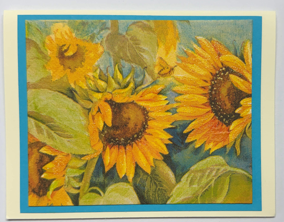 Tropical Impression Art Card (TI-0641) 5.5" W  x  4.25" H