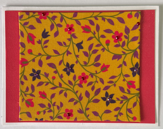 Tropical Impression Art Card (TI-0647) 5.5" W  x  4.25" H