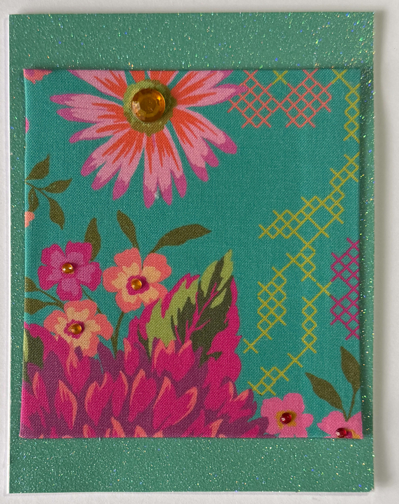 Tropical Impression Art Card (TI-0648) 5.5" W  x  4.25" H