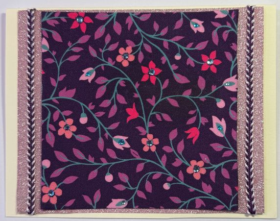 Tropical Impression Art Card (TI-0653) 5.5" W  x  4.25" H