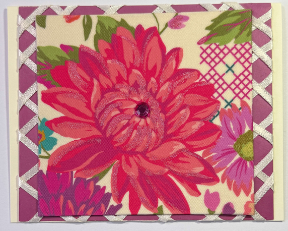 Tropical Impression Art Card (TI-0655) 5.5" W  x  4.25" H