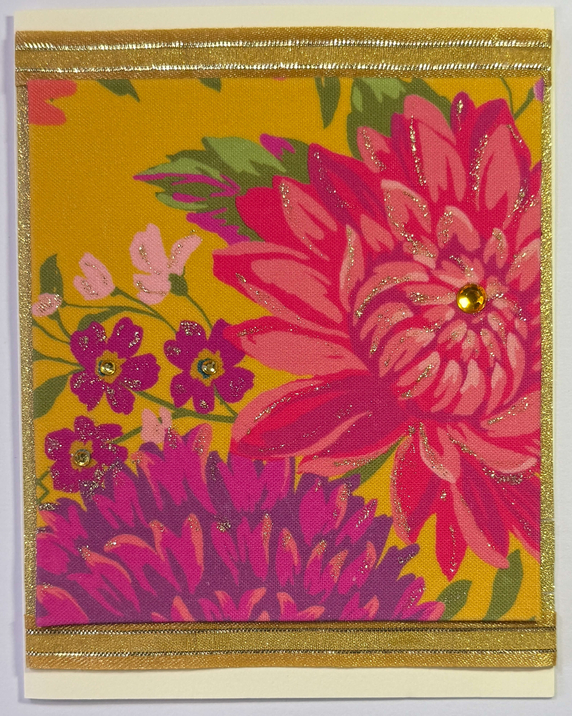 Tropical Impression Art Card (TI-0658) 4.25" W  x  5.5" H