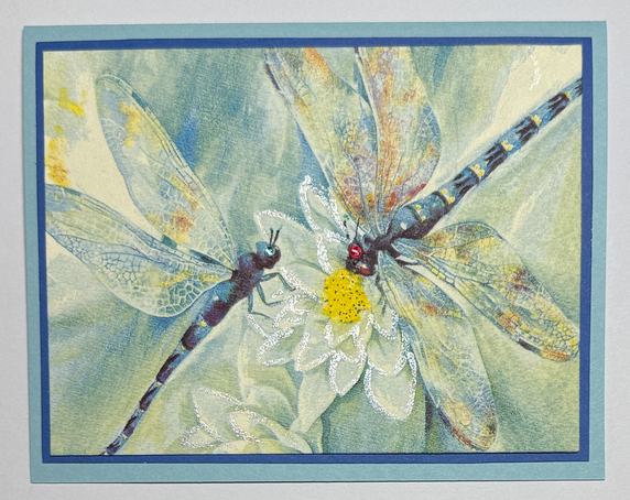 Tropical Impression Art Card (TI-0672) 5.5" W  x  4.25" H
