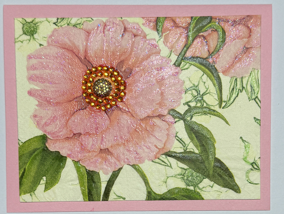 Tropical Impression Art Card (TI-0674) 5.5" W x 4.25" H Tropical Impression Art Card (TI-0674) 5.5" W x 4.25" H