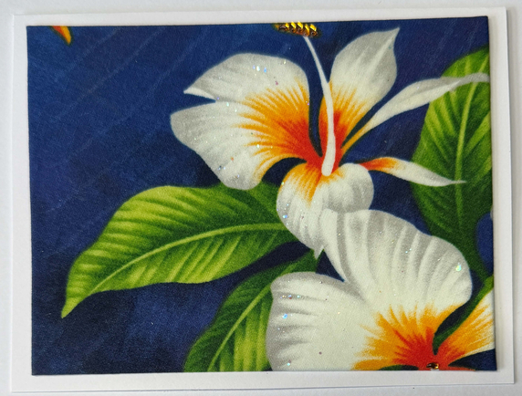 Tropical Impression Art Card (TI-0680) 5.5" W x 4.25" H Tropical Impression Art Card (TI-0680) 5.5" W x 4.25" H
