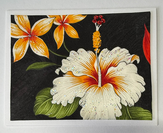 Tropical Impression Art Card (TI-0682) 5.5" W x 4.25" H Tropical Impression Art Card (TI-0682) 5.5" W x 4.25" H