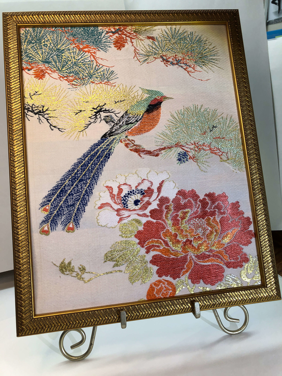 x-Sold-Art-Framed Art Piece FA-0275, 11" W x 14" H
