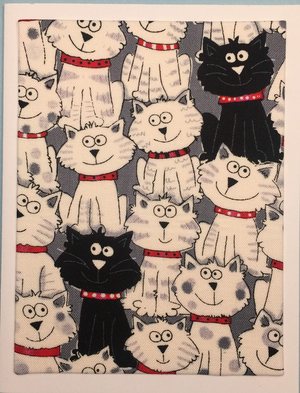 FabriCard Art Card  FC-4853, 4.25" W  x  5.5" H FabriCard Art Card  FC-4853, 4.25" W  x  5.5" H