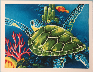 FabriCard Art Card  FC-4884, 5.5" W  x  4.25" H FabriCard Art Card  FC-4884, 5.5" W  x  4.25" H