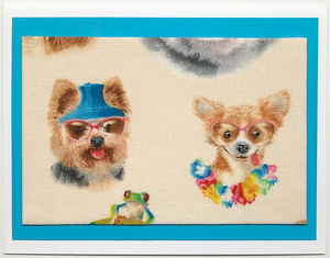 FabriCard Art Card (FC-5608) 5.5" W  x  4.25" H FabriCard Art Card (FC-5608) 5.5" W  x  4.25" H