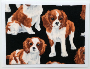 Sold - Use "Contact Linda" to order a similar work. FabriCard Art Card (FC-5869) 5.5" W  x  4.25" H