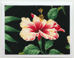 Sold - Use "Contact Linda" to order a similar work. FabriCard Art Card (FC-5897) 5.5" W  x  4.25" H