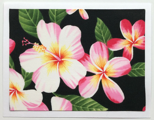 Sold - Use "Contact Linda" to order a similar work. FabriCard Art Card (FC-5908) 5.5" W  x  4.25" H