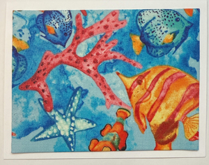 FabriCard Art Card (FC-6522) 5.5" W  x  4.25" H FabriCard Art Card (FC-6522) 5.5" W  x  4.25" H