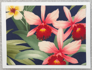 Sold - Use "Contact Linda" to order a similar work. FabriCard Art Card (FC-6543) 5.5" W  x  4.25" H