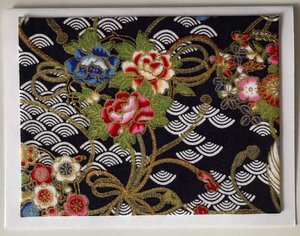 Sold - Use "Contact Linda" to order a similar work. FabriCard Art Card (FC-6571) 5.5" W  x  4.25" H